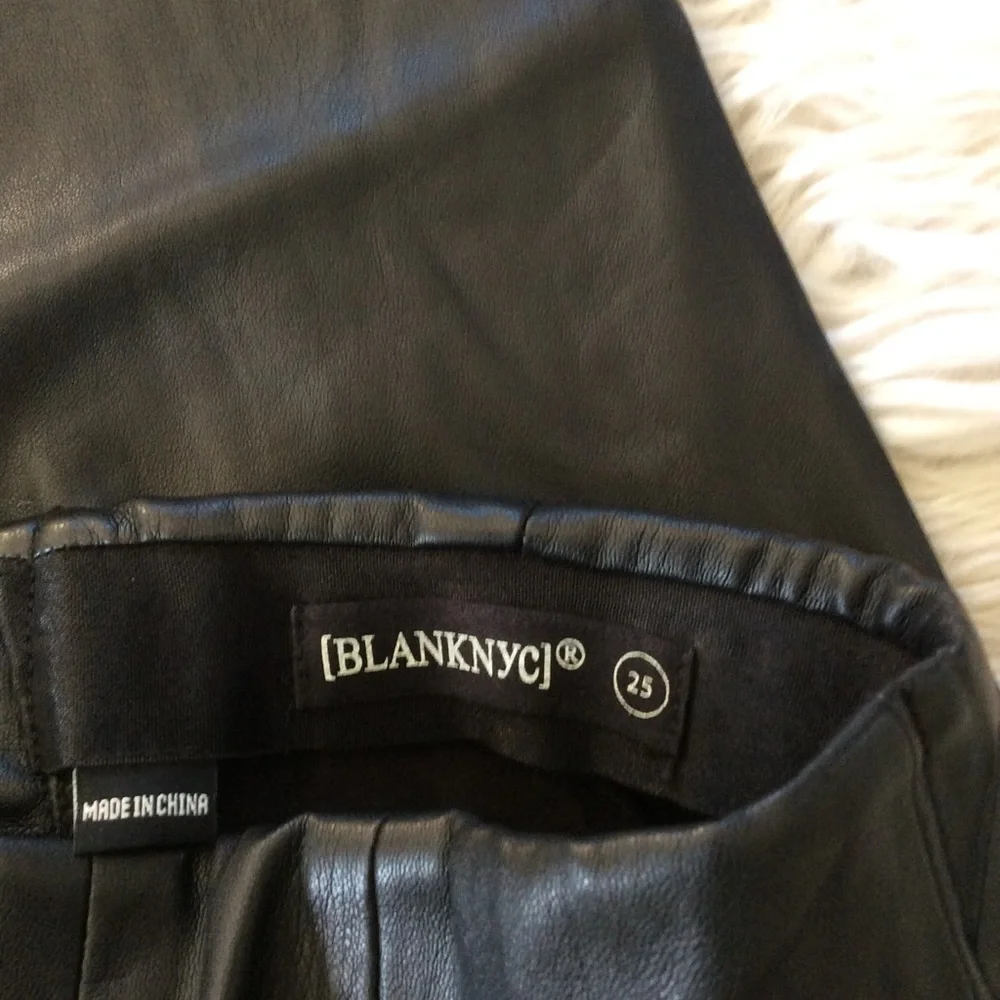 NWOT [BLANKNYC] Hi Rise Maleficient Vegan Leather Pants